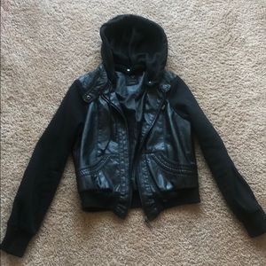 Faux Leather Jacket